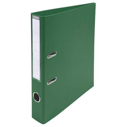 Exacompta 53553E 10er Pack Premium PVC-Ordner Prem´Touch. 5 cm schmal DIN A4 Ringordner Aktenordner Briefordner Büroordner Plastikordner Schlitzordner dunkelgrün Exacompta 53553E 10er Pack Premium PVC-Ordner Prem´Touch. 5 cm schmal DIN A4 Ringordner Aktenordner Briefordner Büroordner Plastikordner Schlitzordner dunkelgrün von Exacompta