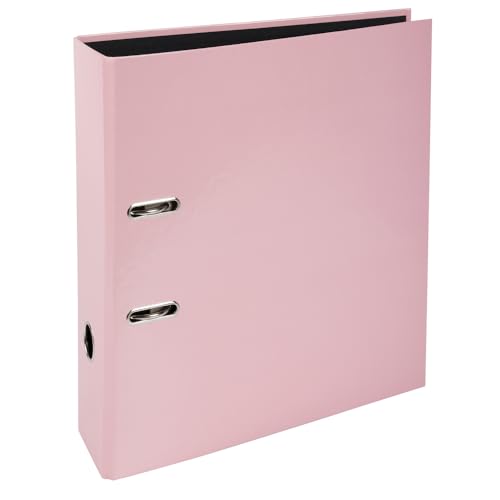 Exacompta - 53566E Prem'Touch AQUAREL Aktenordner A4 - Karton mit 10 Stück - 80 mm Rückenbreite - Mechanik 80 mm - Außenmaße 32 x 28,5 x 8 cm - DIN A4 Ordner - Rosa Exacompta - 53566E Prem'Touch AQUAREL Aktenordner A4 - Karton mit 10 Stück - 80 mm Rückenbreite - Mechanik 80 mm - Außenmaße 32 x 28,5 x 8 cm - DIN A4 Ordner - Rosa von Exacompta