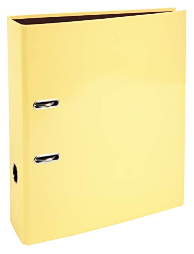 Exacompta 53569E Prem´Touch Aquarel-Ordner. Made in Germany. 8 cm breit DIN A4 Pastell-Farbe Zitrus-Gelb Ringordner Aktenordner Briefordner Büroordner Plastikordner Schlitzordner Motivordner Exacompta 53569E Prem´Touch Aquarel-Ordner. Made in Germany. 8 cm breit DIN A4 Pastell-Farbe Zitrus-Gelb Ringordner Aktenordner Briefordner Büroordner Plastikordner Schlitzordner Motivordner von Exacompta