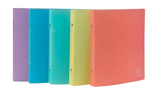 Exacompta 53970E 15er Pack Ringhefter OPAK aus flexiblem Kunststoff 2 O-Ring-Mechanik DIN A4 Füllhöhe 15 mm Rücken 20 mm farbig sortiert Ringbuch Hefter ideal für Büro und Schule Exacompta 53970E 15er Pack Ringhefter OPAK aus flexiblem Kunststoff 2 O-Ring-Mechanik DIN A4 Füllhöhe 15 mm Rücken 20 mm farbig sortiert Ringbuch Hefter ideal für Büro und Schule von Exacompta