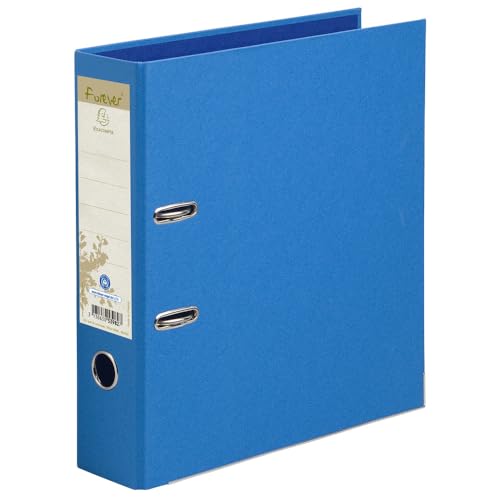 Exacompta 53982E 10er Pack Premium Recycling-Ordner Prem´Touch Forever. 8 cm breit DIN A4 Ringordner Aktenordner Briefordner Büroordner Plastikordner Schlitzordner hellblau Exacompta 53982E 10er Pack Premium Recycling-Ordner Prem´Touch Forever. 8 cm breit DIN A4 Ringordner Aktenordner Briefordner Büroordner Plastikordner Schlitzordner hellblau von ExaClair