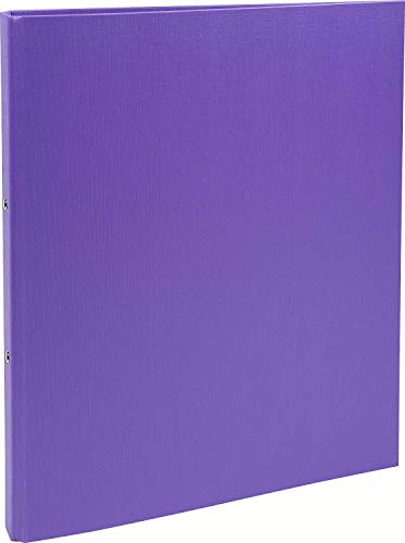 Exacompta 54197SE Ringbuch aus PP 500Mu mit 2 Ringen 15 mm, Rücken 20 mm, blickdicht für Format DIN A4, 5er Pack, violett Exacompta 54197SE Ringbuch aus PP 500Mu mit 2 Ringen 15 mm, Rücken 20 mm, blickdicht für Format DIN A4, 5er Pack, violett von Exacompta