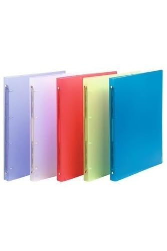 Exacompta 54369E 10er Pack Kunststoff-Ringbuch Chromaline 2-O-Ring-Mechanik DIN A4 Füllhöhe 30 mm farbig sortiert Organizer Ring-Ordner Hefter Plastikordner ideal für Büro und Schule Exacompta 54369E 10er Pack Kunststoff-Ringbuch Chromaline 2-O-Ring-Mechanik DIN A4 Füllhöhe 30 mm farbig sortiert Organizer Ring-Ordner Hefter Plastikordner ideal für Büro und Schule von Exacompta
