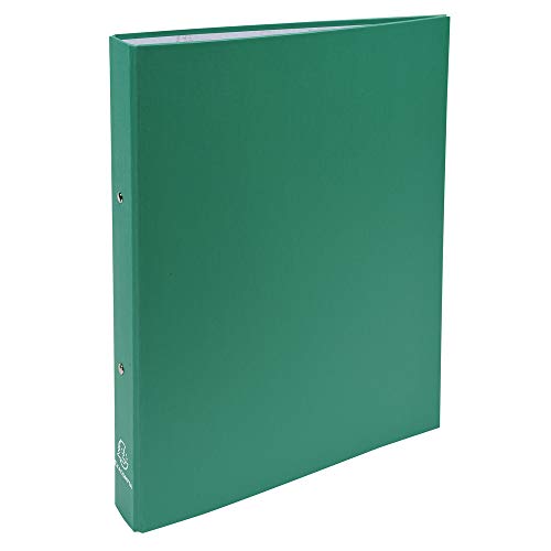Exacompta 54373E 20er Pack Ringbücher 2 Ringe Füllhöhe 30mm, Rücken 40mm, für DIN A4 Kunststoffbezug aussen Papierbezug innen, grün Exacompta 54373E 20er Pack Ringbücher 2 Ringe Füllhöhe 30mm, Rücken 40mm, für DIN A4 Kunststoffbezug aussen Papierbezug innen, grün von Exacompta