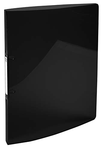 Exacompta 54671E Ringbuch Iderama aus flexiblem Kunststoff für DIN A4, 2-O Ring Mechanik Rücken 20 mm schwarz ideal für Schule und Universität Ringhefter Hefter Mappe Exacompta 54671E Ringbuch Iderama aus flexiblem Kunststoff für DIN A4, 2-O Ring Mechanik Rücken 20 mm schwarz ideal für Schule und Universität Ringhefter Hefter Mappe von Exacompta