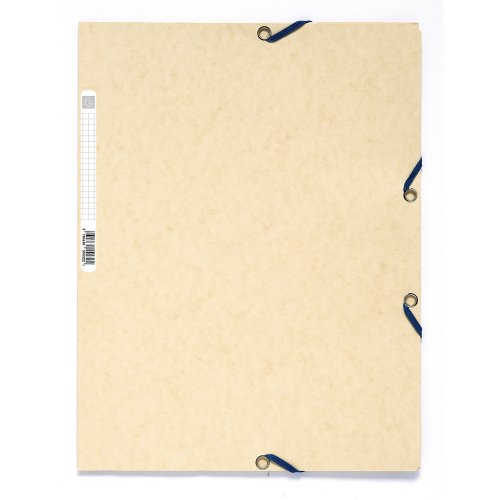 Exacompta 55532E Eckspanner-Mappe. Aus extra starkem Manila-Karton DIN A4 mit 2 Gummizügen und 3 Klappen 1 Stück elfbein Sammelmappe Dokumentenmappe Exacompta 55532E Eckspanner-Mappe. Aus extra starkem Manila-Karton DIN A4 mit 2 Gummizügen und 3 Klappen 1 Stück elfbein Sammelmappe Dokumentenmappe von Exacompta