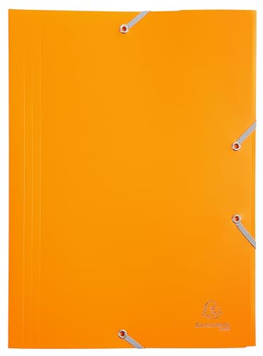 Exacompta 55909E 30er Pack Kunststoff-Einschlagmappen mit 3 Innenklappen und 2 Gummizügen DIN A4 gelb Sammelmappe Dokumentenmappe für Büro und Schule Exacompta 55909E 30er Pack Kunststoff-Einschlagmappen mit 3 Innenklappen und 2 Gummizügen DIN A4 gelb Sammelmappe Dokumentenmappe für Büro und Schule von Exacompta