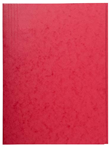 Exacompta 56403E Packung mit 25 Aktenmappen aus Manilakarton 390g/qm, robust und Praktisch, 24 x 32 cm, für DIN A4, 25er Pack, Rot Exacompta 56403E Packung mit 25 Aktenmappen aus Manilakarton 390g/qm, robust und Praktisch, 24 x 32 cm, für DIN A4, 25er Pack, Rot von Exacompta