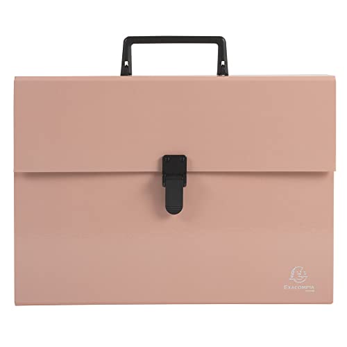Exacompta 56767E Premium Fächermappe Aquarel aus extra starkem Karton für DIN A4 18 Fächer Clipverschluss PEFC zertifiziert Pastell-Farbe koralle Exacompta 56767E Premium Fächermappe Aquarel aus extra starkem Karton für DIN A4 18 Fächer Clipverschluss PEFC zertifiziert Pastell-Farbe koralle von Exacompta
