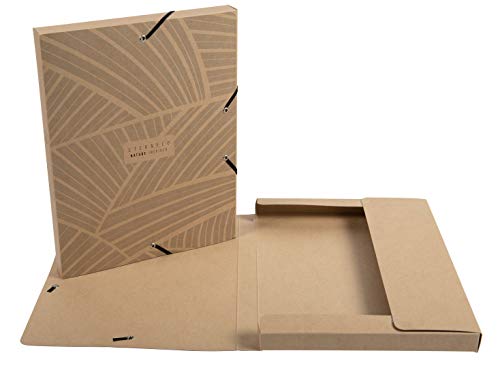 Exacompta 59247E Sammelbox Eterneco mit Gummizug 25 mm breit aus wasserabweisendem Karton für DIN A4 Archivbox Heftbox Dokumentenbox Zeichenbox 1 Stück Zufallsmotiv Exacompta 59247E Sammelbox Eterneco mit Gummizug 25 mm breit aus wasserabweisendem Karton für DIN A4 Archivbox Heftbox Dokumentenbox Zeichenbox 1 Stück Zufallsmotiv von Exacompta
