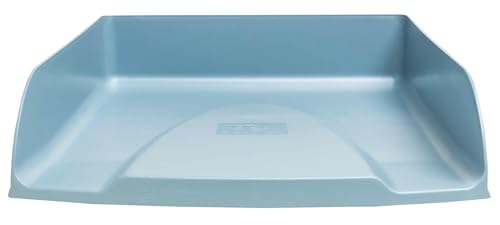 Exacompta - 6 Stück Briefablage Combo Styli Autentik – für Dokumente im A4+ Format – Maße: 34 x 25 x 6,5 cm – Etikettenhalter – Platz für 500 Blatt – blau grau Exacompta - 6 Stück Briefablage Combo Styli Autentik – für Dokumente im A4+ Format – Maße: 34 x 25 x 6,5 cm – Etikettenhalter – Platz für 500 Blatt – blau grau von Exacompta