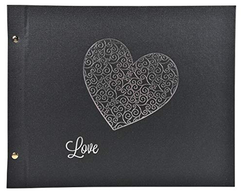 Exacompta 60054E Premium Fotoalbum Harmony mit 40 schwarze Seiten, perfekt für Ihre Fotos zum selbstgestalten Fotobuch Schraubenalbum schwarz Exacompta 60054E Premium Fotoalbum Harmony mit 40 schwarze Seiten, perfekt für Ihre Fotos zum selbstgestalten Fotobuch Schraubenalbum schwarz von Exacompta