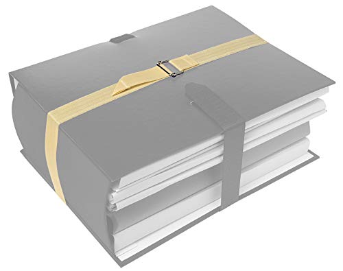 Exacompta 25er Pack Dokumentengurt 100cm mit Verschlussschnalle für Ordner Dokumentenmappen Aktenmappen Ringbücher Beige Exacompta 25er Pack Dokumentengurt 100cm mit Verschlussschnalle für Ordner Dokumentenmappen Aktenmappen Ringbücher Beige von Exacompta