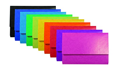 Exacompta 6520Z 25er Pack Dokumentenmappe Iderama aus starkem Colorspan-Karton für DIN A4 Sammelmappe Heftbox Dokumentenbox Zeichenbox Ordner 1 Stück Zufallsfarbe Exacompta 6520Z 25er Pack Dokumentenmappe Iderama aus starkem Colorspan-Karton für DIN A4 Sammelmappe Heftbox Dokumentenbox Zeichenbox Ordner 1 Stück Zufallsfarbe von Exacompta