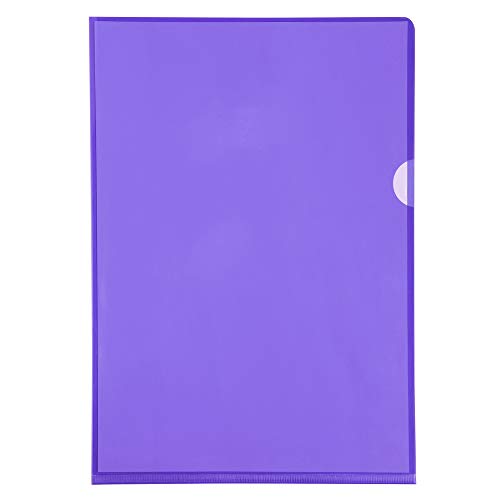 Exacompta 660505E 10er Pack PVC-Kunststoff Aktenhüllen. Für DIN A4 transparent glasklar violett oben und seitlich offen Plastikhülle Klarsichthülle für Büro und die mobile Organisation Exacompta 660505E 10er Pack PVC-Kunststoff Aktenhüllen. Für DIN A4 transparent glasklar violett oben und seitlich offen Plastikhülle Klarsichthülle für Büro und die mobile Organisation von Exacompta