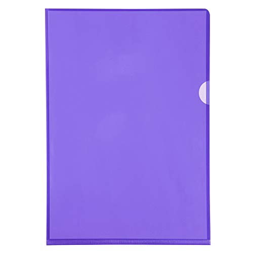 Exacompta 661205E 100er Pack PVC-Kunststoff Aktenhüllen. Für DIN A4 transparent glasklar violett oben und seitlich offen Plastikhülle Klarsichthülle für Büro und die mobile Organisation Exacompta 661205E 100er Pack PVC-Kunststoff Aktenhüllen. Für DIN A4 transparent glasklar violett oben und seitlich offen Plastikhülle Klarsichthülle für Büro und die mobile Organisation von Exacompta