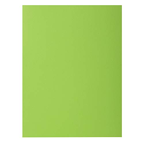 Exacompta 807013E 30er Pack Aktendeckel Rock's. Aus extra starkem Karton für DIN A4 80 g/m² grün Hefter ideal für das Büro und Schule und die mobile Organisation von Exacompta