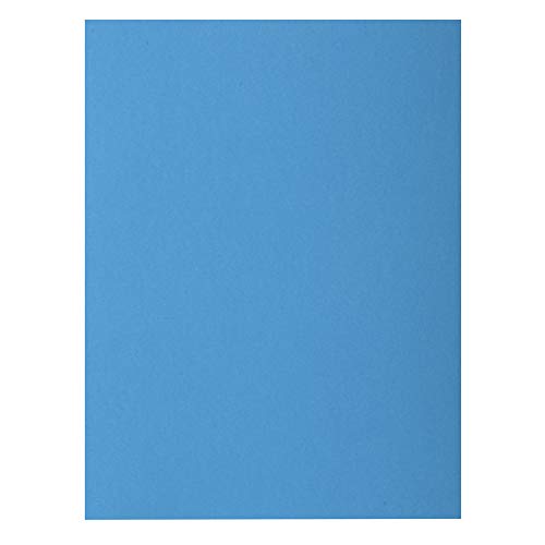 Exacompta 807019E 30er Pack Aktendeckel Rock's. Aus extra starkem Karton für DIN A4 80 g/m² blau Hefter ideal für das Büro und Schule und die mobile Organisation von Exacompta