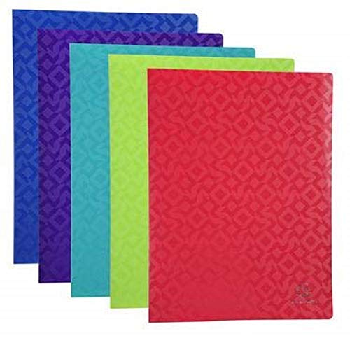 Exacompta 85220E Offix Dokumentenmappe aus Polypropylen, halbstarr, mit glatter Innentaschen, 20 Hüllen, DIN A4, Farbe zufällig 40 vues von EXACOMPTA