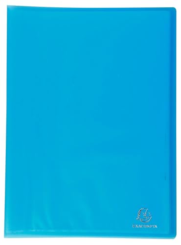 Exacompta 85468E 12er Pack Sichtmappe Chromaline Crystal Colours aus blickdichtem Kunststoff robust 40 Hüllen 80 Ansichten für DIN A4 Aktenhülle Prospekthülle farbig sortiert türkis Exacompta 85468E 12er Pack Sichtmappe Chromaline Crystal Colours aus blickdichtem Kunststoff robust 40 Hüllen 80 Ansichten für DIN A4 Aktenhülle Prospekthülle farbig sortiert türkis von Exacompta