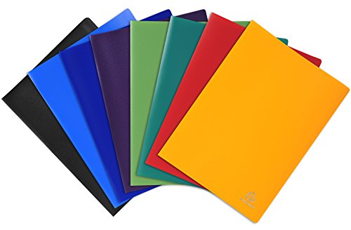 Exacompta 8570E 8er Pack Premium Sichtmappe OPAK aus blickdichtem Kunststoff DIN A4 mit 70 Klarsichthüllen, 140 Sichten, farbig sortiert, Aktenhülle, Prospekthülle Exacompta 8570E 8er Pack Premium Sichtmappe OPAK aus blickdichtem Kunststoff DIN A4 mit 70 Klarsichthüllen, 140 Sichten, farbig sortiert, Aktenhülle, Prospekthülle von Exacompta