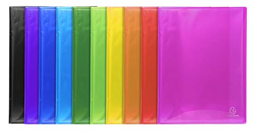 Exacompta 85770E 12er Pack Sichtmappe Iderama aus Kunststoff DIN A4 mit 40 Klarsichthüllen, 80 Sichten, ideal für Büro und Schule, Aktenhülle, Prospekthülle, farbig sortiert Exacompta 85770E 12er Pack Sichtmappe Iderama aus Kunststoff DIN A4 mit 40 Klarsichthüllen, 80 Sichten, ideal für Büro und Schule, Aktenhülle, Prospekthülle, farbig sortiert von Exacompta