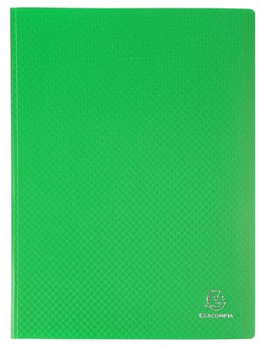 Exacompta 88113E 8er Pack Sichtmappe Opak aus blickdichtem Kunststoff DIN A4 mit 100 Kristallhüllen perfekt für die Schule und das Büro Aktenhülle, Prospekthülle, grün Exacompta 88113E 8er Pack Sichtmappe Opak aus blickdichtem Kunststoff DIN A4 mit 100 Kristallhüllen perfekt für die Schule und das Büro Aktenhülle, Prospekthülle, grün von Exacompta
