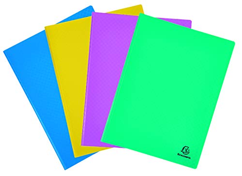 Exacompta 88290E Recycling Kunststoff-Sichtmappe Forever Young 20 Klarsichthüllen, 40 Sichten Einband aus blickdichtem Polypropylen DIN A4 Mappe ideal für Büro und Schule 1 Stück Zufallsfarbe Exacompta 88290E Recycling Kunststoff-Sichtmappe Forever Young 20 Klarsichthüllen, 40 Sichten Einband aus blickdichtem Polypropylen DIN A4 Mappe ideal für Büro und Schule 1 Stück Zufallsfarbe von Exacompta