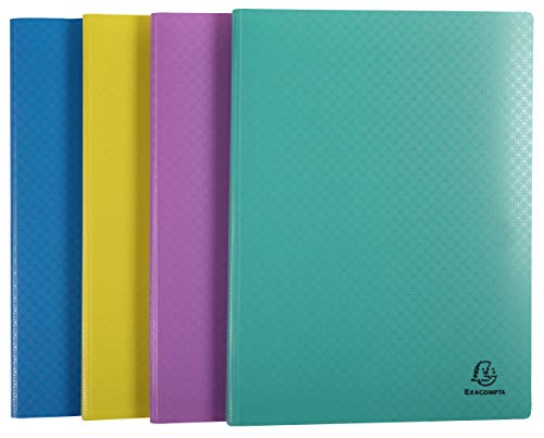 Exacompta 88590E Recycling Kunststoff-Sichtmappe Forever Young 50 Klarsichthüllen, 100 Sichten Einband aus blickdichtem Polypropylen DIN A4 Mappe ideal für Büro und Schule 1 Stück Zufallsfarbe Exacompta 88590E Recycling Kunststoff-Sichtmappe Forever Young 50 Klarsichthüllen, 100 Sichten Einband aus blickdichtem Polypropylen DIN A4 Mappe ideal für Büro und Schule 1 Stück Zufallsfarbe von Exacompta