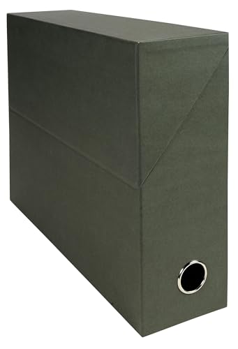 Exacompta - 89521E - 5 Transferboxen aus Leinenpapier - Rücken 90 mm - mit Metallöse - für DIN A4 - Maße 25,5 x 34 x 9 cm - schwarz - fertig montiert Exacompta - 89521E - 5 Transferboxen aus Leinenpapier - Rücken 90 mm - mit Metallöse - für DIN A4 - Maße 25,5 x 34 x 9 cm - schwarz - fertig montiert von EXACOMPTA