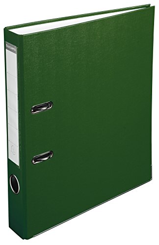 Exacompta 915405B Kunststoff-Ordner 5 cm schmal DIN A4 Kunststoffbezug außen Papierbezug innen Rückenschild austauschbar Ringordner Aktenordner Briefordner Büroordner Plastikordner grün Exacompta 915405B Kunststoff-Ordner 5 cm schmal DIN A4 Kunststoffbezug außen Papierbezug innen Rückenschild austauschbar Ringordner Aktenordner Briefordner Büroordner Plastikordner grün von Exacompta