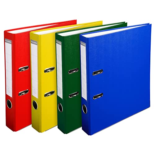 Exacompta 915400B 20er Pack Kunststoff-Ordner 5 cm schmal DIN A4 Kunststoffbezug außen Papierbezug innen Rückenschild austauschbar Ringordner Aktenordner Briefordner Büroordner farbig sortiert Exacompta 915400B 20er Pack Kunststoff-Ordner 5 cm schmal DIN A4 Kunststoffbezug außen Papierbezug innen Rückenschild austauschbar Ringordner Aktenordner Briefordner Büroordner farbig sortiert von Exacompta