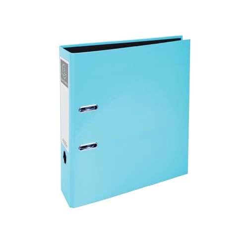 Exacompta A4 Aktenordner, 75 mm, Büroordner, 3 Stück in Pastellblau, Schreibwarenordner für Papierkram und Dokumentenorganisation - 227/0042Z Exacompta A4 Aktenordner, 75 mm, Büroordner, 3 Stück in Pastellblau, Schreibwarenordner für Papierkram und Dokumentenorganisation - 227/0042Z von Exacompta