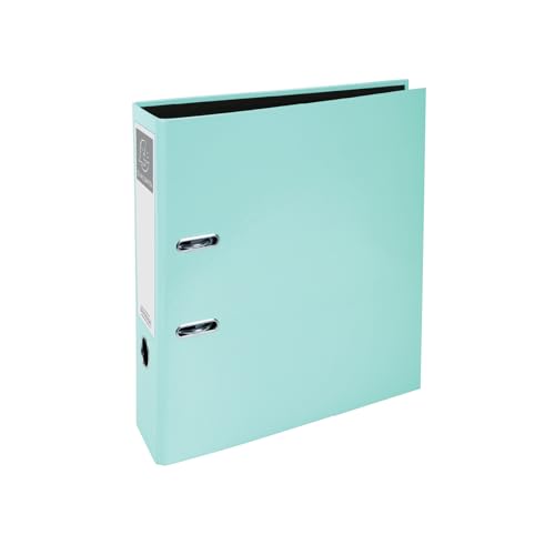 Exacompta Aktenordner A4, 75 mm, Büroordner, 3 Stück in Mintgrün, Schreibwarenordner für Papierkram und Dokumentenorganisation - 227/0029Z Exacompta Aktenordner A4, 75 mm, Büroordner, 3 Stück in Mintgrün, Schreibwarenordner für Papierkram und Dokumentenorganisation - 227/0029Z von Exacompta