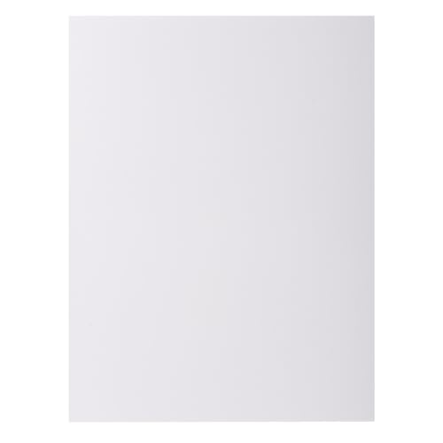 Exacompta - Art.-Nr. 217117E – Karton mit 10 Packungen mit je 10 festen Mappen Rock''S 210 g/m² in leuchtenden Farben – PEFC™-zertifizierte Mappen – Maße 24 x 32 cm für DIN A4 – Farbe Weiß von Exacompta