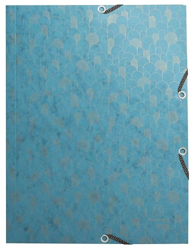 Exacompta - Art.-Nr. 55450E – 4 elastische Sammelmappen Neo Déco – Taschen mit 3 Klappen – aus Glanzkarton 400 g/m² – Maße 24 x 32 cm für Dokumente im A4-Format – verschiedene Farben Exacompta - Art.-Nr. 55450E – 4 elastische Sammelmappen Neo Déco – Taschen mit 3 Klappen – aus Glanzkarton 400 g/m² – Maße 24 x 32 cm für Dokumente im A4-Format – verschiedene Farben von Exacompta