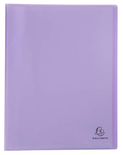 Exacompta 88475E 5er Pack Kunststoff-Sichtmappe Chromaline Pastell 80 Klarsichthüllen, 160 Sichten Einband aus mittelfestem transluzentem Polypropylen DIN A4 Klarsichthüllen Pastell-Farbe Mauve Exacompta 88475E 5er Pack Kunststoff-Sichtmappe Chromaline Pastell 80 Klarsichthüllen, 160 Sichten Einband aus mittelfestem transluzentem Polypropylen DIN A4 Klarsichthüllen Pastell-Farbe Mauve von Exacompta