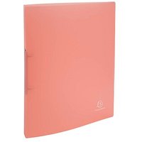 Exacompta Chromaline Pastell Ringbuch 2-Ringe korallrot 4,0 cm DIN A4, 1 St. von Exacompta