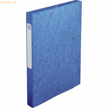 Exacompta Dokumentenbox A4 Manila Karton blau 25 mm Exacompta Dokumentenbox A4 Manila Karton blau 25 mm von Exacompta