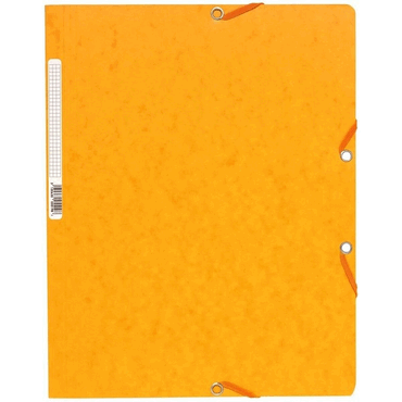 Exacompta Eckspanner ohne Klappe A4 400g/qm gelb Exacompta Eckspanner ohne Klappe A4 400g/qm gelb von Exacompta