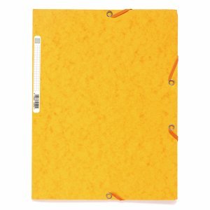 Exacompta Eckspannmappe A4 mit Klappen Karton 400g/qm gelb Exacompta Eckspannmappe A4 mit Klappen Karton 400g/qm gelb von Exacompta