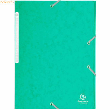 Exacompta Eckspannmappe Nature Future A4 425g/qm grün Exacompta Eckspannmappe Nature Future A4 425g/qm grün von Exacompta
