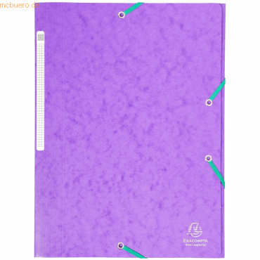 Exacompta Eckspannmappe Nature Future A4 425g/qm lila Exacompta Eckspannmappe Nature Future A4 425g/qm lila von Exacompta