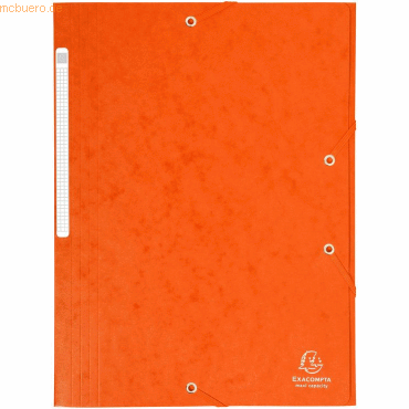 Exacompta Eckspannmappe Nature Future A4 425g/qm orange Exacompta Eckspannmappe Nature Future A4 425g/qm orange von Exacompta