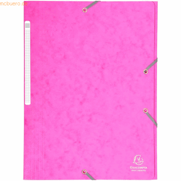 Exacompta Eckspannmappe Nature Future A4 425g/qm rosa Exacompta Eckspannmappe Nature Future A4 425g/qm rosa von Exacompta