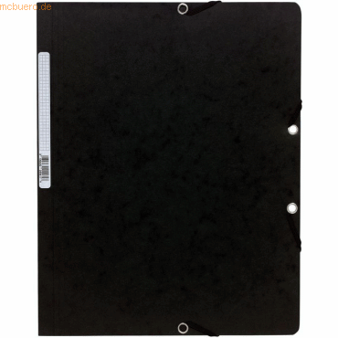 Exacompta Eckspannmappe Nature Future A4 Manila-Karton 400g schwarz Exacompta Eckspannmappe Nature Future A4 Manila-Karton 400g schwarz von Exacompta