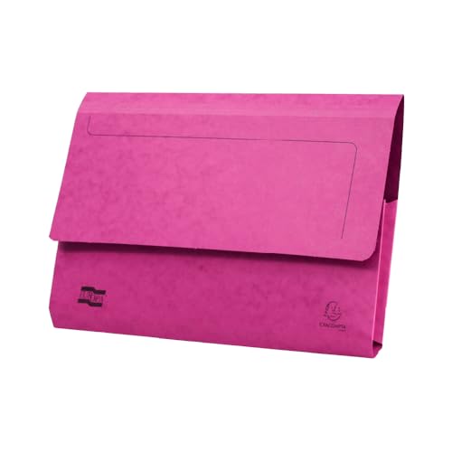 Exacompta Europa Dokumentenmappen, 265 g/m², Foolscap-Format, Rosa Exacompta Europa Dokumentenmappen, 265 g/m², Foolscap-Format, Rosa von Exacompta