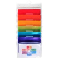Exacompta Fächermappe Crystal 6 Fächer transparent Exacompta Fächermappe Crystal 6 Fächer transparent von Exacompta