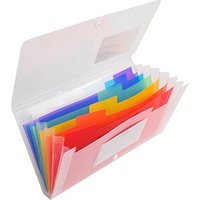 Exacompta Fächermappe Crystal 7 Fächer transparent Exacompta Fächermappe Crystal 7 Fächer transparent von Exacompta