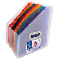 Exacompta Fächerstehsammler Crystal 55598E kristall Kunststoff, DIN A4 Exacompta Fächerstehsammler Crystal 55598E kristall Kunststoff, DIN A4 von Exacompta